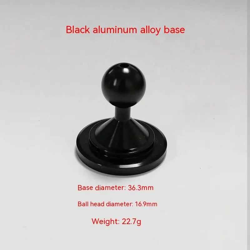 Aluminium alloy instrument panel mounting accessories in black or silver finish