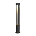 60cm iron outdoor garden lamp with IP65 protection and 3000K colour temperature for lawn and path lighting.