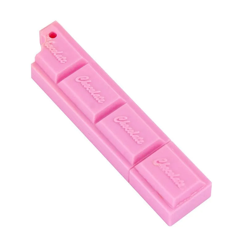 Chocolate-themed cartoon simulation ballpoint pen with 0.5mm bullet tip in plastic construction