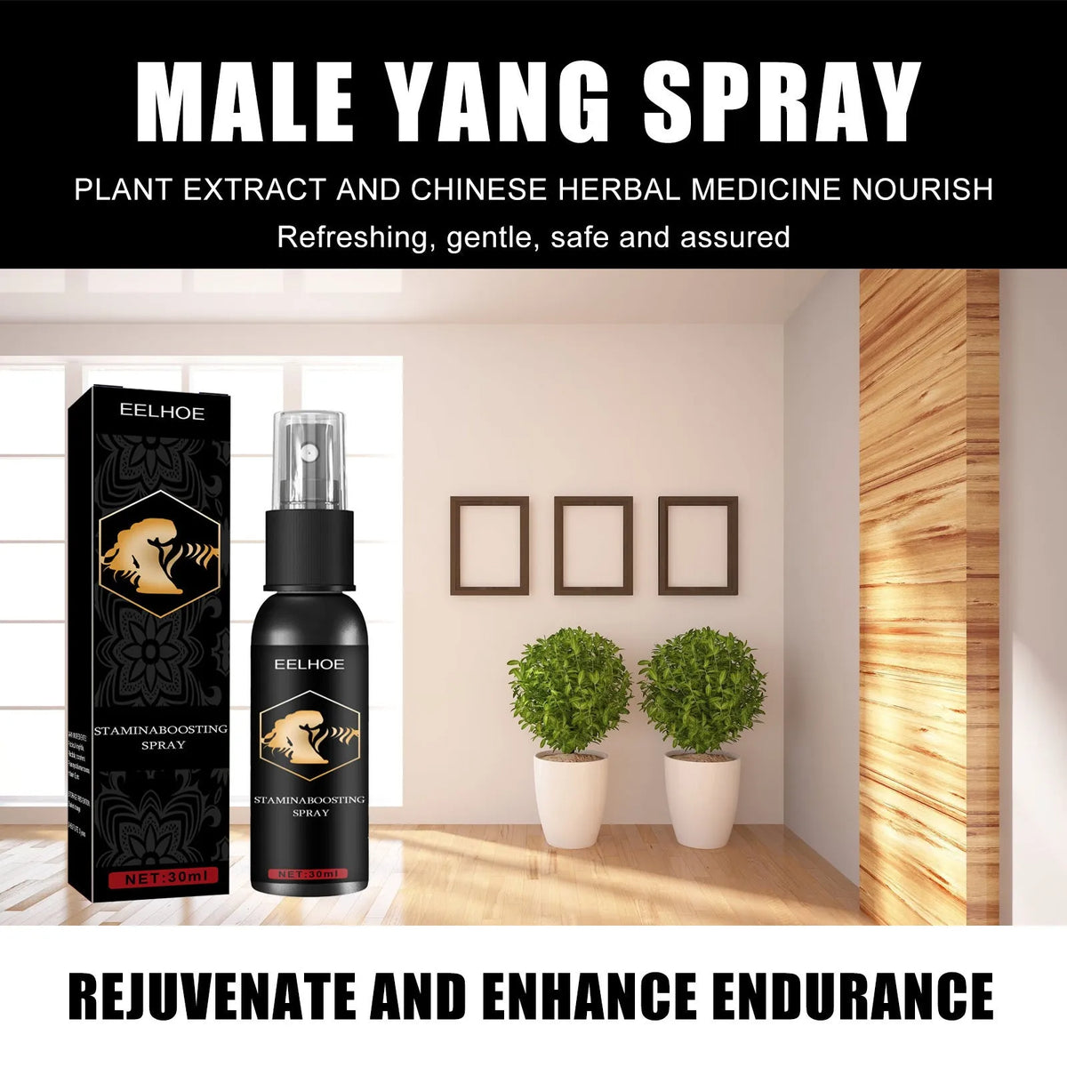 Men's body moisturising oil spray treatment 30ml bottle for hip care