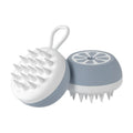 Yellow silicone pet bath brush and massage comb tool for dog cat grooming