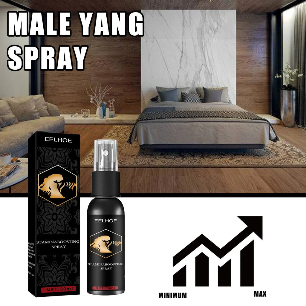 Men's body moisturising oil spray treatment 30ml bottle for hip care