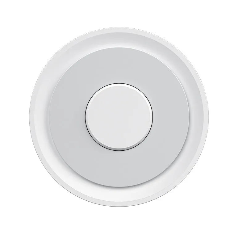 White square ZigBee 3.0 wired home automation gateway with dimensions 78mm x 78mm x 25mm