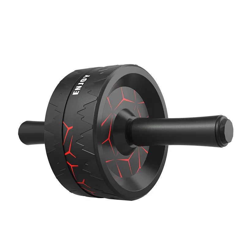 Abdominal wheel fitness equipment for core strengthening exercises with wheel configuration options