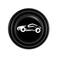 20mm silicone car door shock absorber stickers in black and luminous colour options