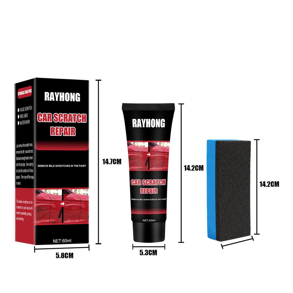 60ml car scratch repair wax kit with automotive polish and protective lacquer