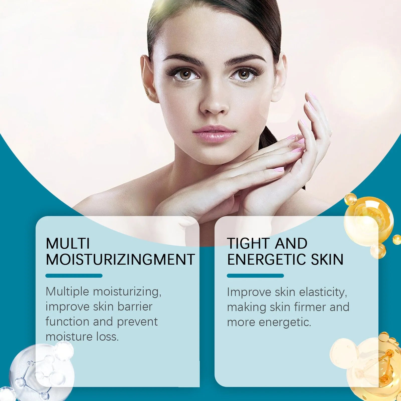 30ml Centella Asiatica firming care solution bottle for facial hydration and moisturising