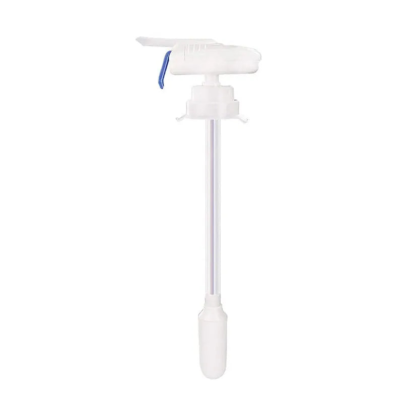 Electric pumping water device for milk and beverages with silicone straws and blue pressure handle