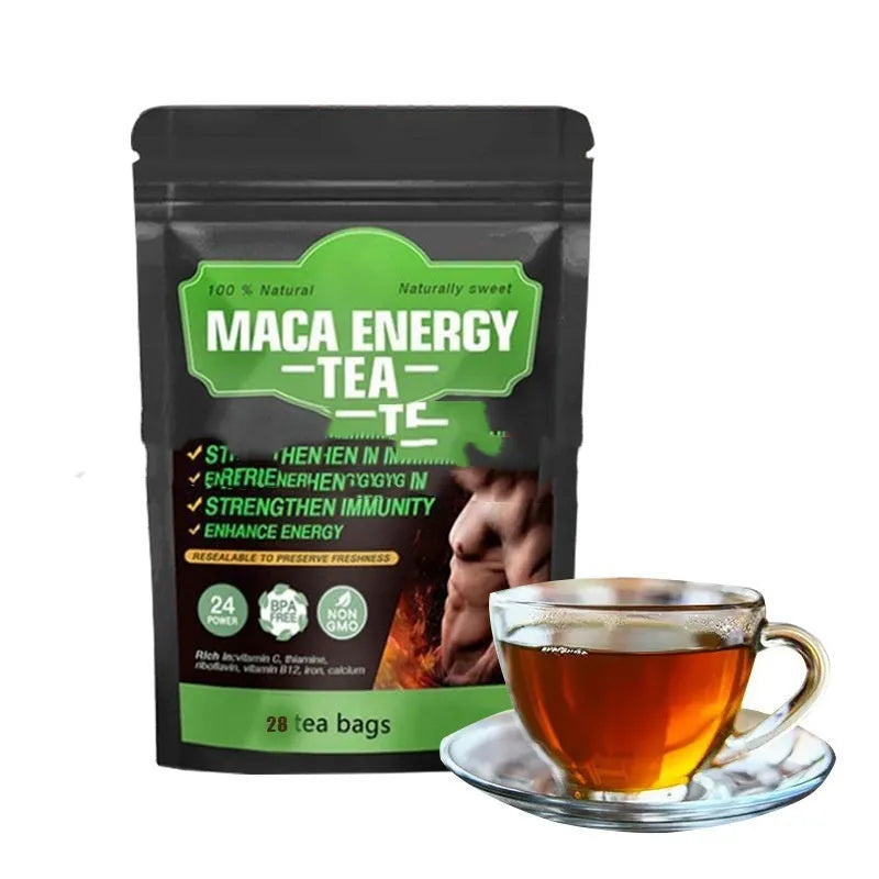 Assortment of herbal tea bags including tummy tea, skin whitening tea, and detox blends
