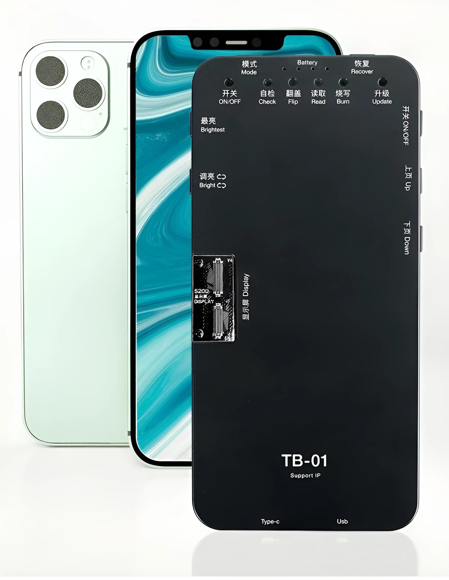 Intelligent Screen Tester original colour detection ABS metal casing for mobile phone screen repair