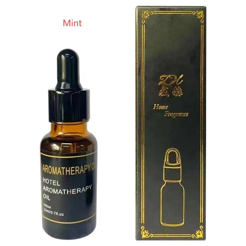 Ten 20ml aromatherapy oil bottles with crystal diffuser for home air freshening