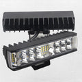 Black 7-inch 60W LED strip work light in straight line shape with aluminium shell