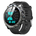 V20 smart watch with 1.6 inch 400x400 screen, dual camera, silicone wristband, 50.5mm case