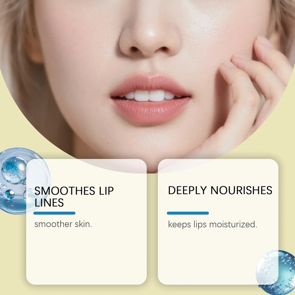 Box of lip rich moist deep nourishing lip stickers, 6 pairs, moisturising lip beauty tool