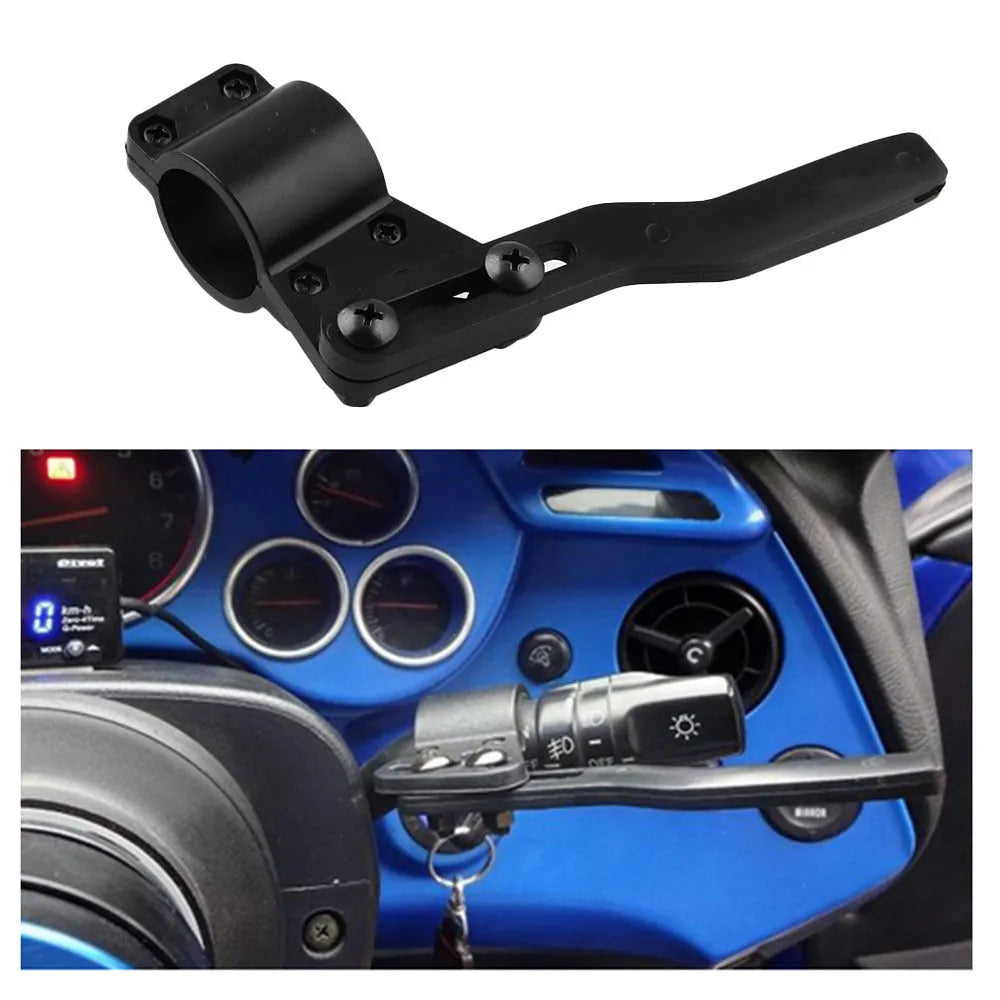 Aluminium alloy car steering wheel lengthening bar in silver finish