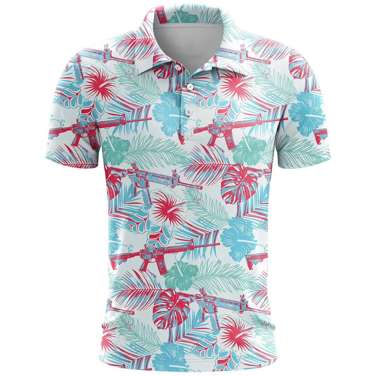 3D printed sports short sleeve T-shirt in loose fit with colour matching pattern on thin polyester fabric