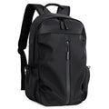 Men's business casual backpack in Oxford cloth with internal computer pocket, available in grey, 30.5x45cm