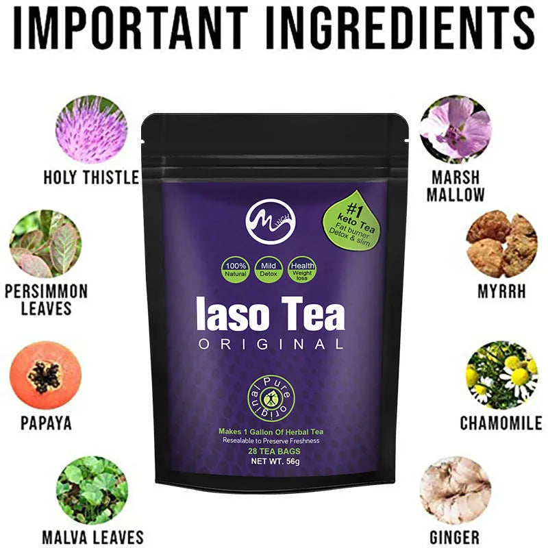 Sugar-free slimming tea bag for cold soaking preparation method