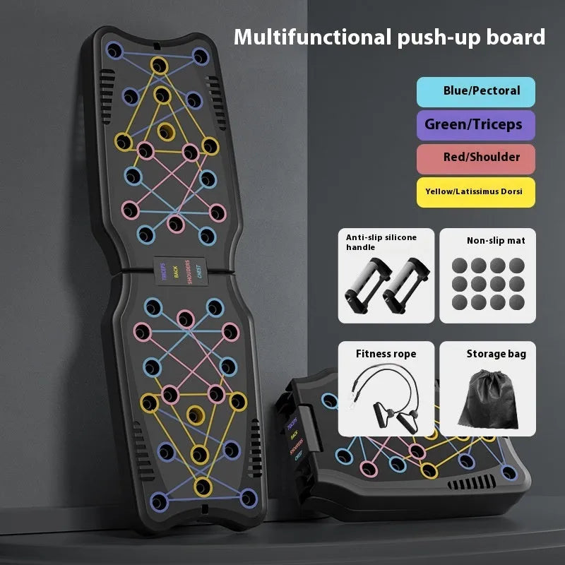 Flat ABS plastic push up support plate for fitness training, shown in available colour options.