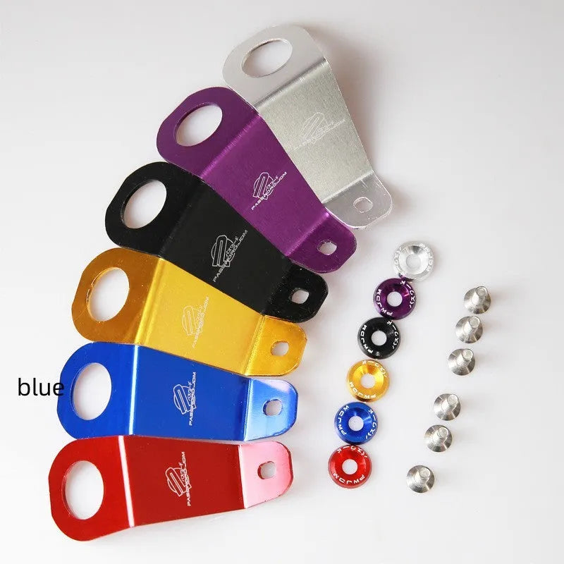 Aluminium alloy radiator bracket for Honda Civic EG car modification in multiple colour options