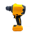 Cordless lithium-ion battery air blower for snow removal and dust cleaning with brushless motor option