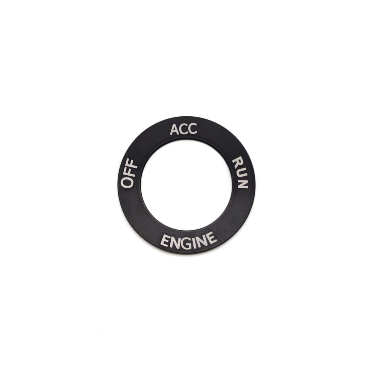 Aluminium alloy air conditioning knob decorative ring for Dodge Challenger and Grand Cherokee interior.