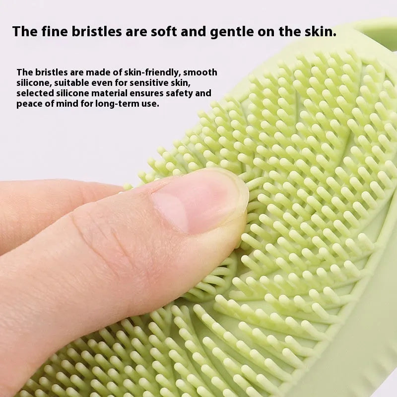 Silicone bath brush storage bottle in 100ml capacity showing eight colour options