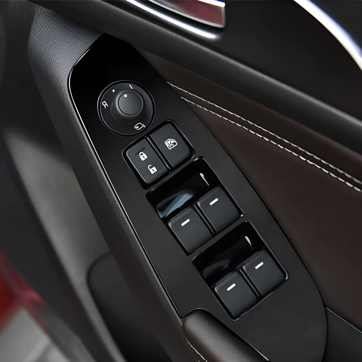 TPU protective film for car window switches on 2014-2019 vehicles