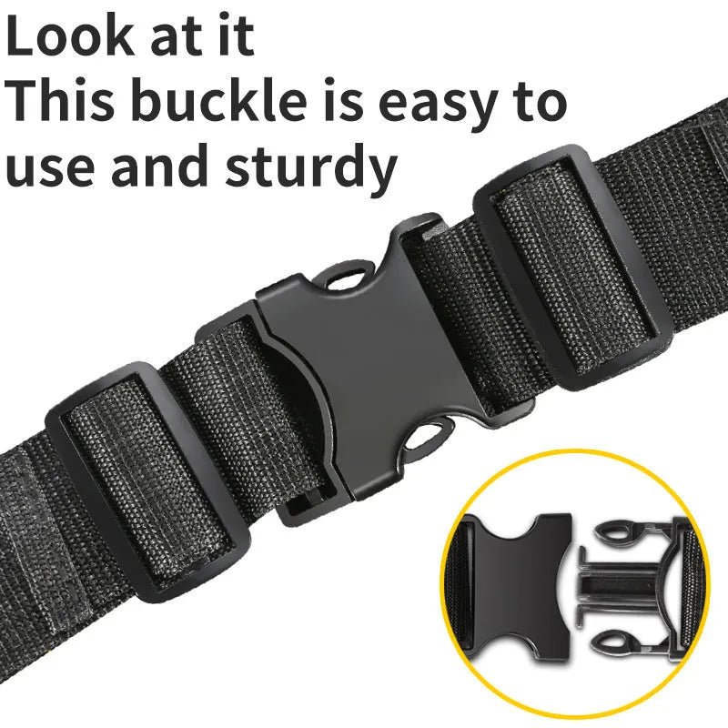 Yellow canvas electrician tool waist bag with belt attachment for portable tool storage and repair tasks