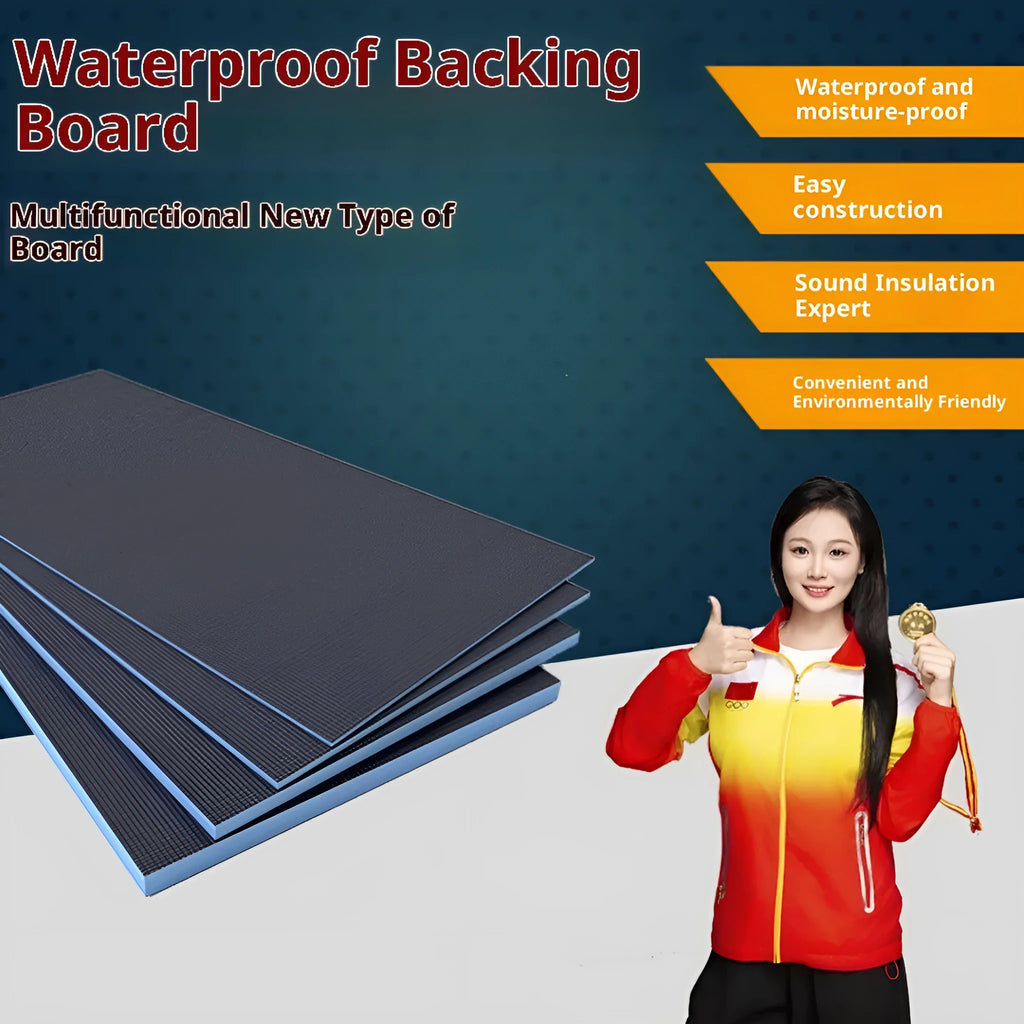 Waterproof backing board 1200x600mm Grade A rectangular moisture-proof heat shield panel for indoor use