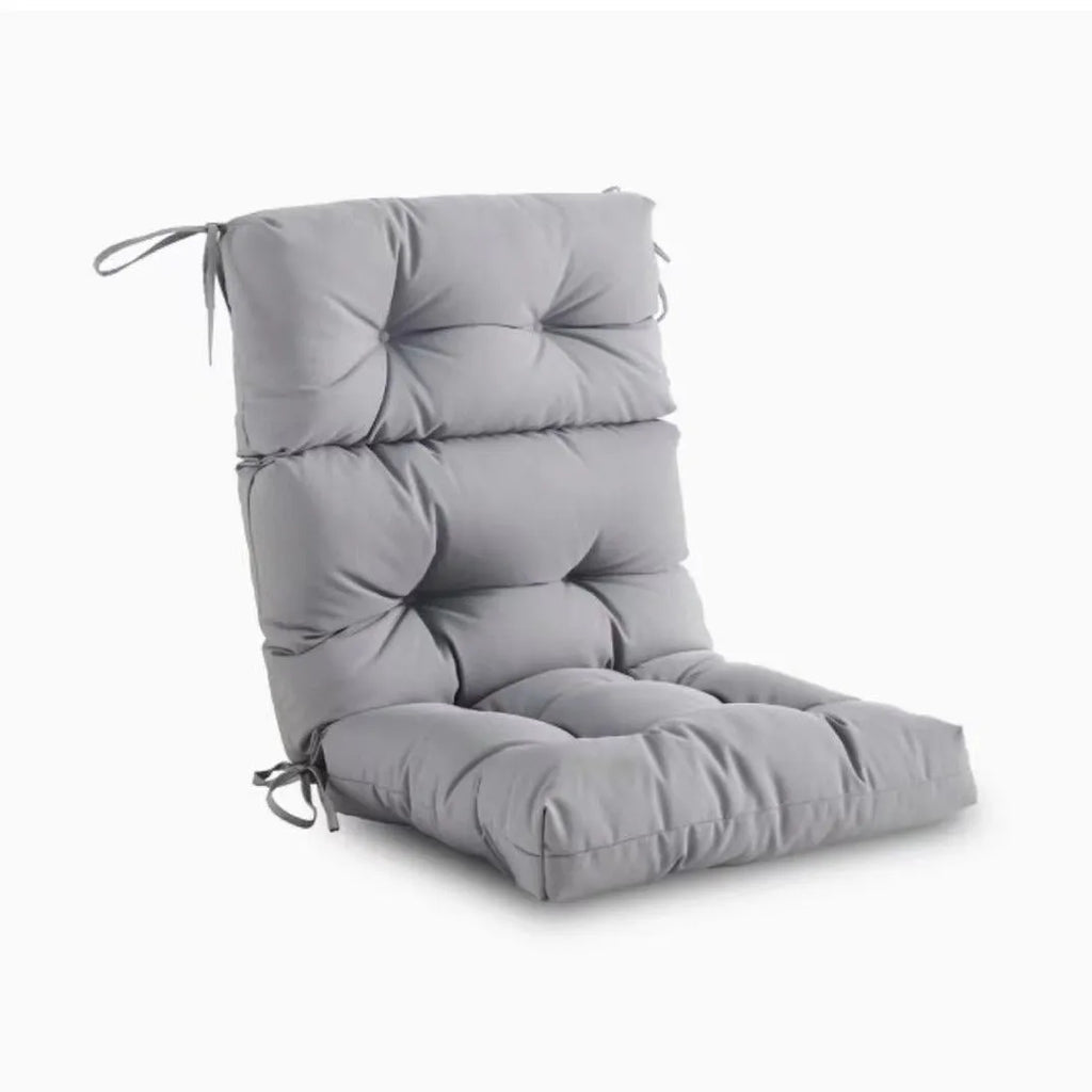 Outdoor hanging basket chair cushion in solid colour, polyester fabric, 112x53cm, for garden swing