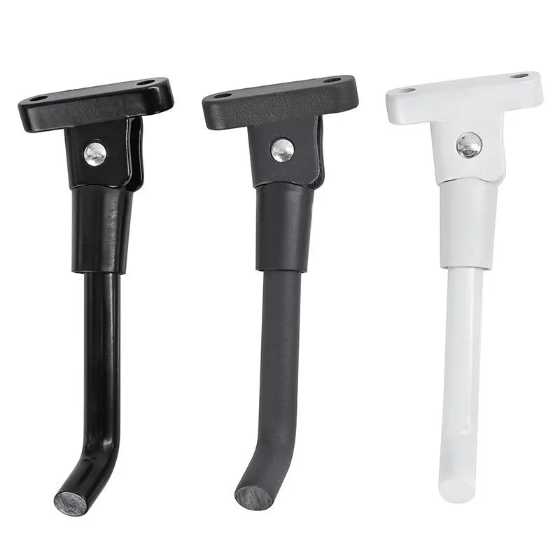 Aluminium alloy electric scooter foot brace accessory in black white or grey with screws