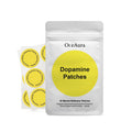 Pack of 30 white body care auxiliary patches for targeted skin hydration with hyaluronic acid and collagen.