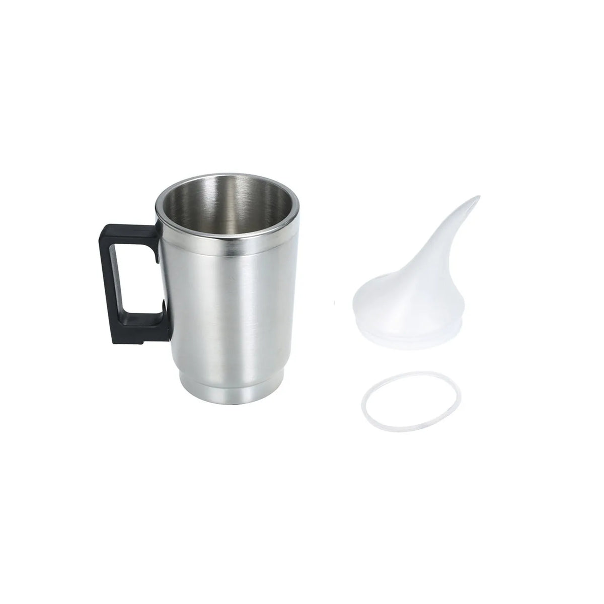 Stainless steel headlamp restoration cups with elbow and funnel covers for car light repair kits K13562 K13563