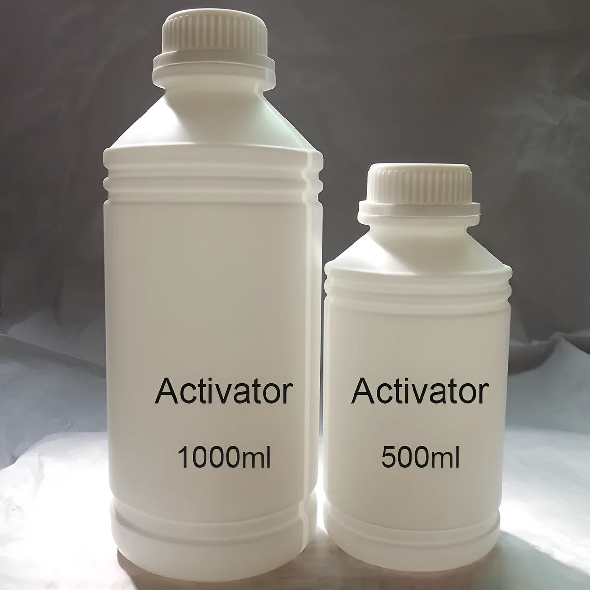One litre water transfer printing activator for eco-solvent ink with 1pc eco-solvent ink
