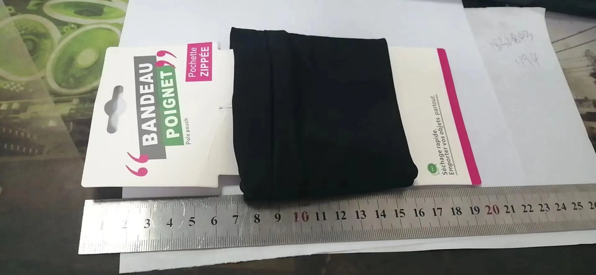 OPP material armband sleeve wrist bag for mobile phones during camping and fitness
