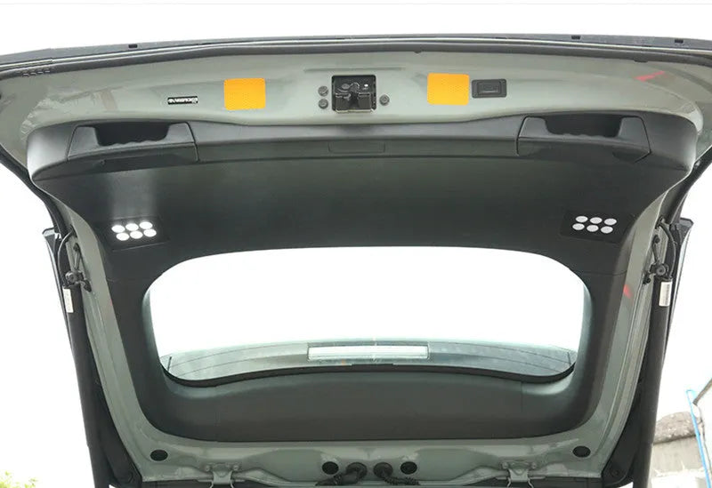 LED tail box camping light by Weilanda 100x120x50mm 12V 12W 600 lumens with touch switch