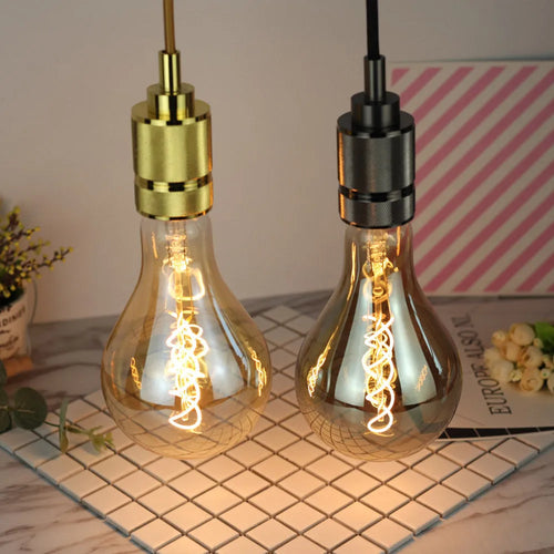 A110 Double Helix Gold LED soft light strip showing spiral design