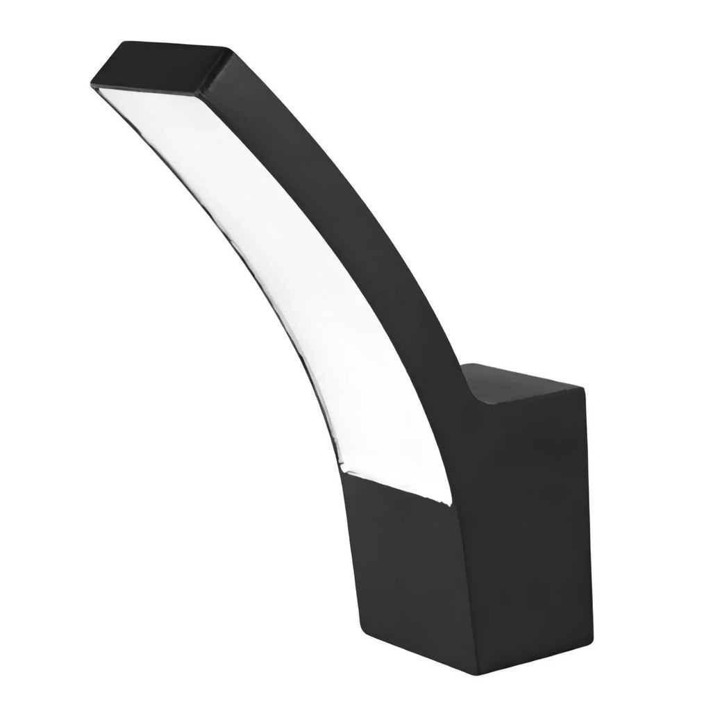 LED outdoor wall lamp with induction sensor, 92 beads, aluminium IP44 housing, 80x60x240mm