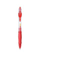 Plastic gel pen with 0.5mm tip in black, blue and red ink colour options