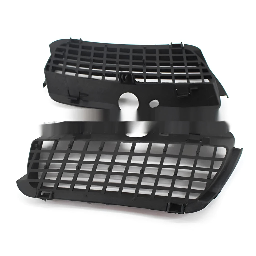 Black ABS plastic Volkswagen Golf 3 front bumper fog light cover pair for lower grille