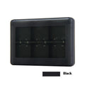 NDS 3DS 28-capacity game card storage box in black blue pink white colour options