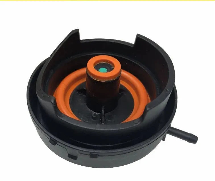 Black BMW exhaust valve with part number 11127552281 for 3 Series and 5 Series vehicles