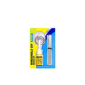 Plastic car windshield DIY crack and point repair tool kit.