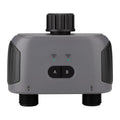 Bluetooth dual watering controller for mobile phone garden irrigation with IPX5 waterproof rating