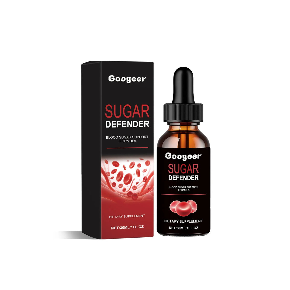 Body Care Drops 30ml liquid supplement bottle for vitality and daily body care