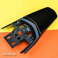Carbon fibre rear mudguard and inner plate for a Light Bee electric off-road bicycle.