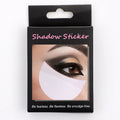 Pack of half moon eyeshadow shields, self-adhesive under-eye pads for eyeliner and makeup, 20 to 50 pieces