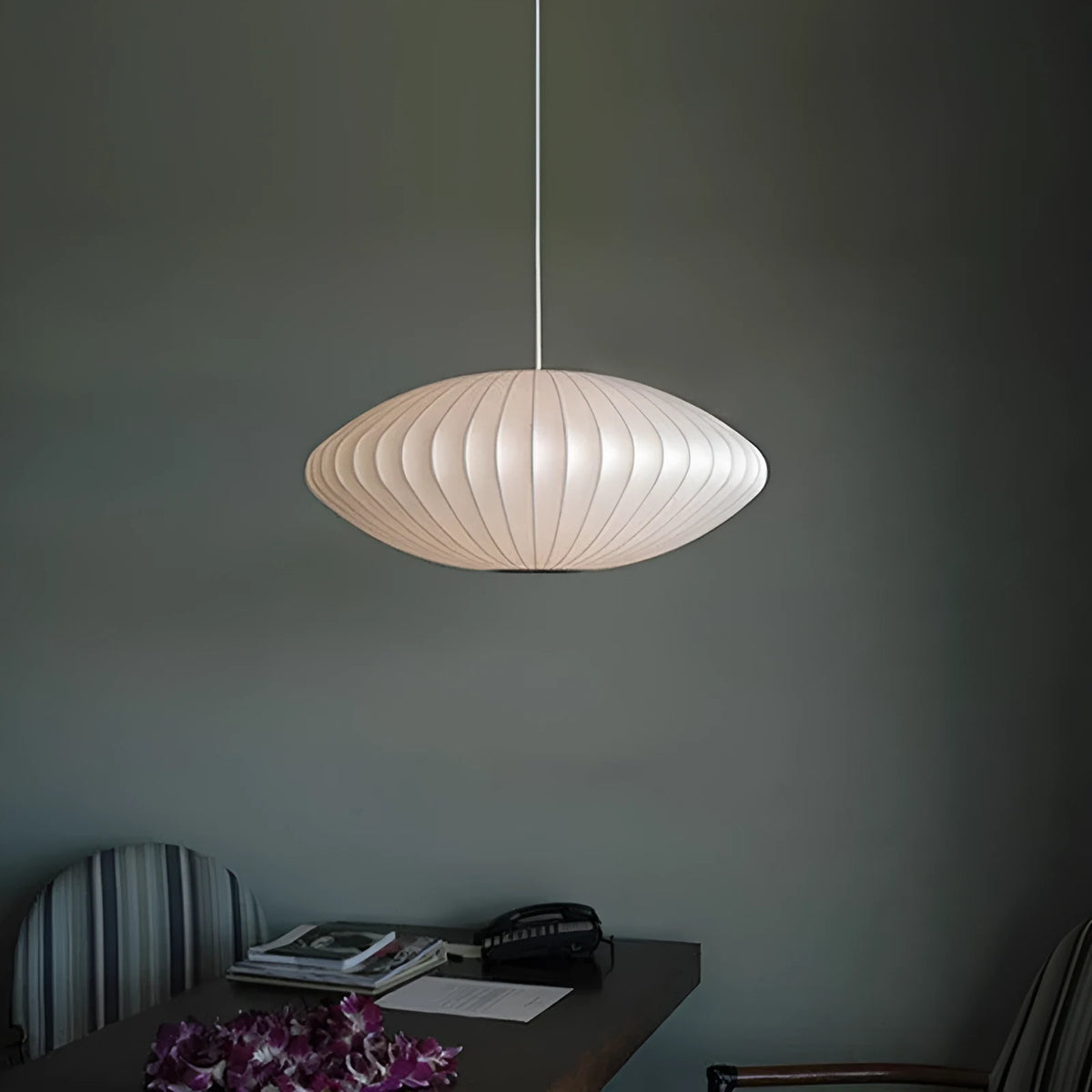 60cm iron lantern-style ceiling chandelier with LED warm light for dining room, living room, or bedroom, 220V