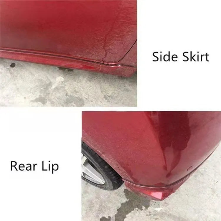 TPE car seal strip in black and white colours showing flexible rubber construction for gap filling applications